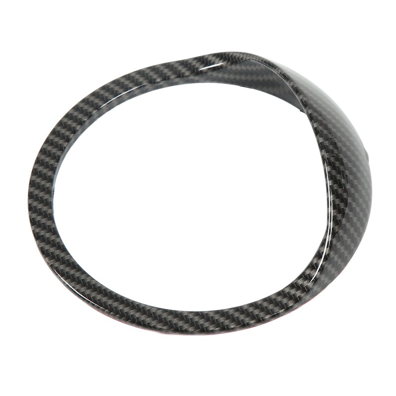 Motorcycle Speedometer Intrument Gauge Bezel Cover Trim Carbon Fiber Style