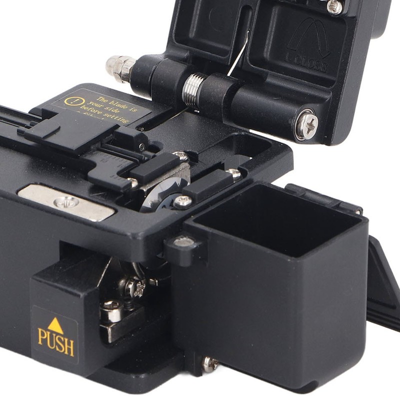 Fiber Cleaver High Accuracy Cold Splicing Hot Melting Optical Fiber