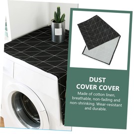 Beatifufu Fridge and Washing Machine Top with Storage Pockets Refrigerator Protective and Dryer for Kitchen Decor