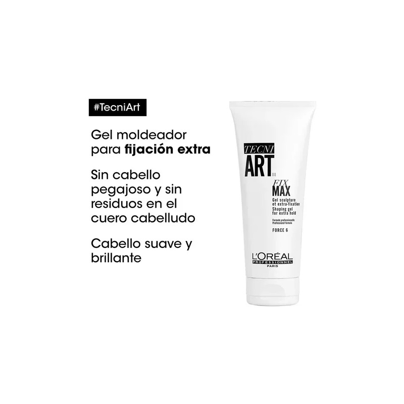 Gel Fix Max Tecni Art Loreal 200 Ml