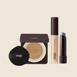 OBGE [Makeup SET] Homme Men's Cushion + Concealer + Lip Balm All-in-one Foundation BB Coloring / [메이크업SET] 옴므남자쿠션+컨실러+립밤 올인원 파데 비비 발색