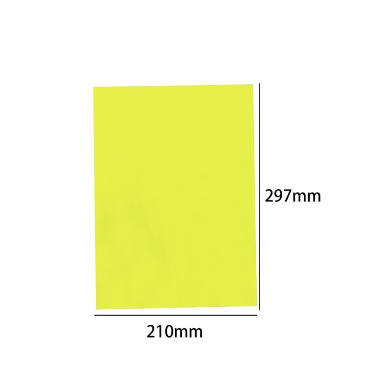 10PCS A4 Coloured Plastic Sheets,Plastic Light Filter Gel Reading Aid,A4