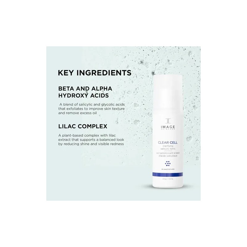 Image Skincare, Clear Cell Tónico Salicílico Clarificante, T