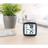 infactory Humidity Meter: Digital Precision Thermo/Hygrometer with LCD Display, Calibrable