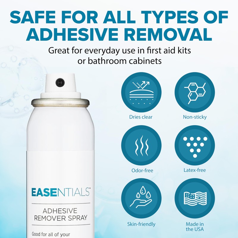 Ultimate Medical Adhesive Remover Spray – Silicone-Based, No-Sting & Odorless