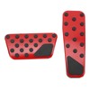 2PCS Accelerator Brake Pedals Anti Slip Foot Rest Plate Replacement