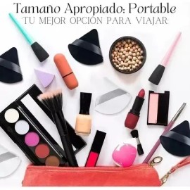 12 Esponja Facial Maquillaje Polvo Base Contorno Corrector F                                                                                          