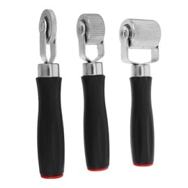 NOLITOY 3Pcs Portable Tire Repair Tools Durable Tire Patch Roller for Car Truck Motorcycle Efficient Sound Deadening Application Roller for Leak Repairs
