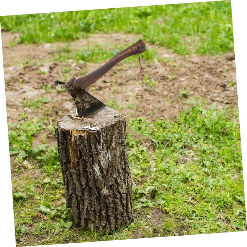 Abaodam 2Pcs Wooden Axe Replacement Handle Durable Ergonomic Grip for