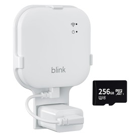 256GB Blink MicroSD Card & Outlet Wall Mount for Blink Sync Module XR, Large-Capacity Storage,Easy to Install for All-New Blink Outdoor Indoor Security Camera (Sync Module XR is NOT Included),1Pack