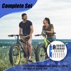 DERJDISF DERJDISF Bicycle Presta Valve - 30Piece Presta Valve Adapter