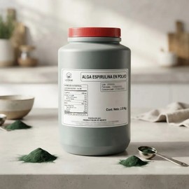 Alga Espirulina En Polvo Bote 2 Kg