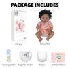 SCOM Realistic Reborn Baby Dolls Black-20 Inch Girl African American