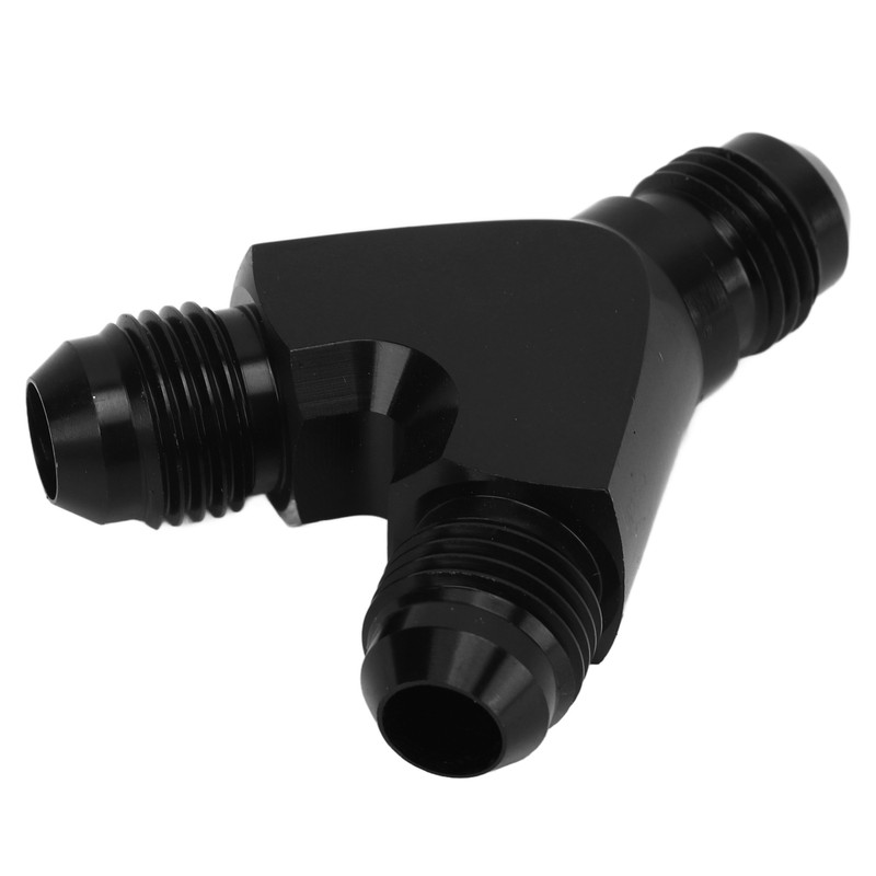 Coupler Union Fitting Splitter Black Anodized Coating Leak Proof Y