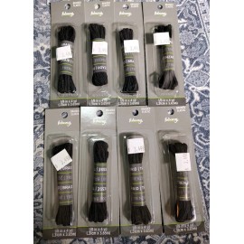 fabany Lot Of 8 Fabany : Each Pkg Is 4 Yards X 1/8" Black Woven Braided Elastic