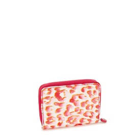 Kipling MONEY LOVE Medium Wallet, Latin Cheetah (Red)