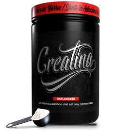 Creatina Monohidratada: Adictos Al Gym 100% Pura 500g Sin Sabor | 100 Servicios Premium | Creatina Para Entrenamiento Diario | Suplemento Deportivo