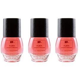 NAIL FACTORY - PACK FORTA, Gel Fortalecedor de Uñas, 3 piezas 1/2 fl Oz. / 14 mL. c/u.