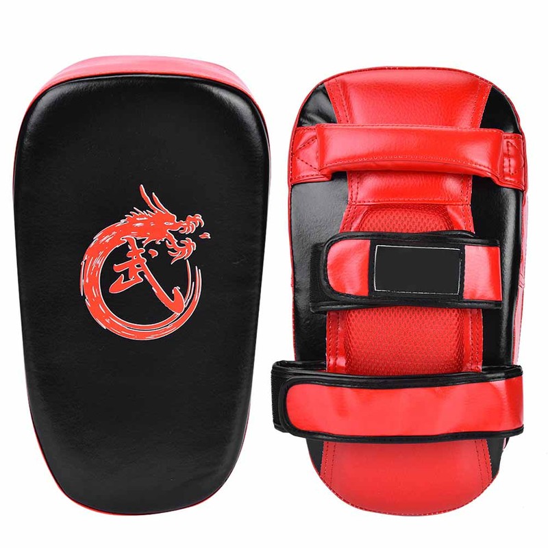 Curved Taekwondo Boxing Kicking Strike Pad Hand Feet Foot Target