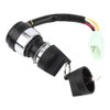 Ignition Switch, 5-Wire 5-Pin Ignition Key Switch Start Lock for