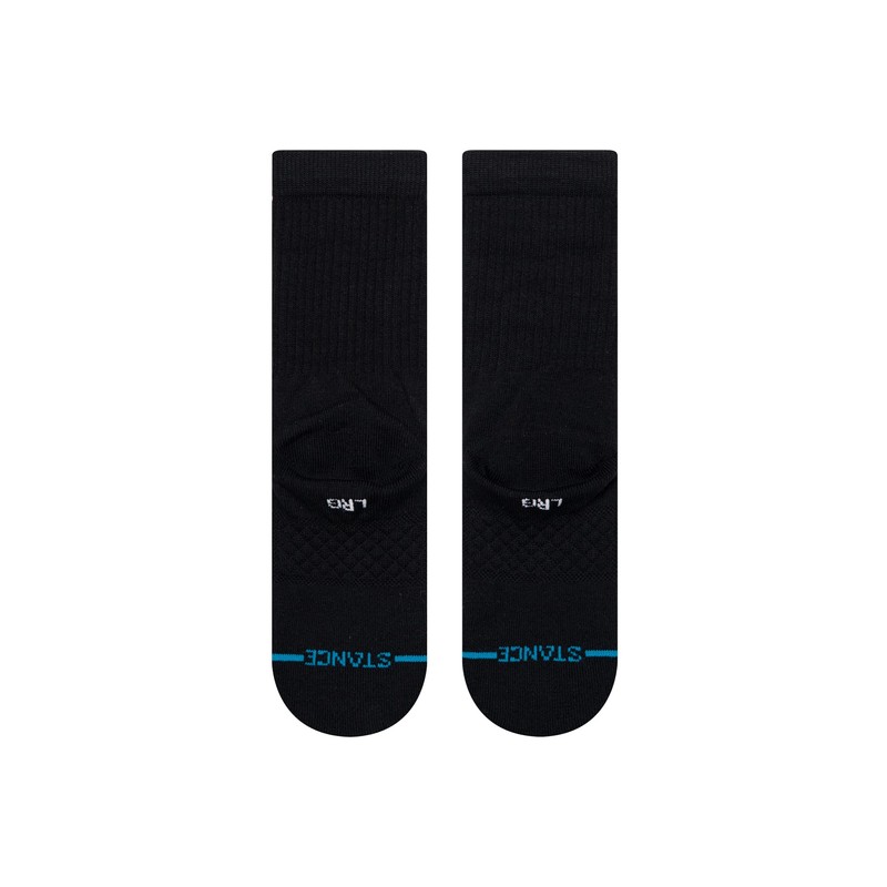Stance Crew Icon St Kids Socks (Medium, Black)
