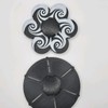 3D Printed Hypnotic Spiral Spinner (Animation only viewable through methods