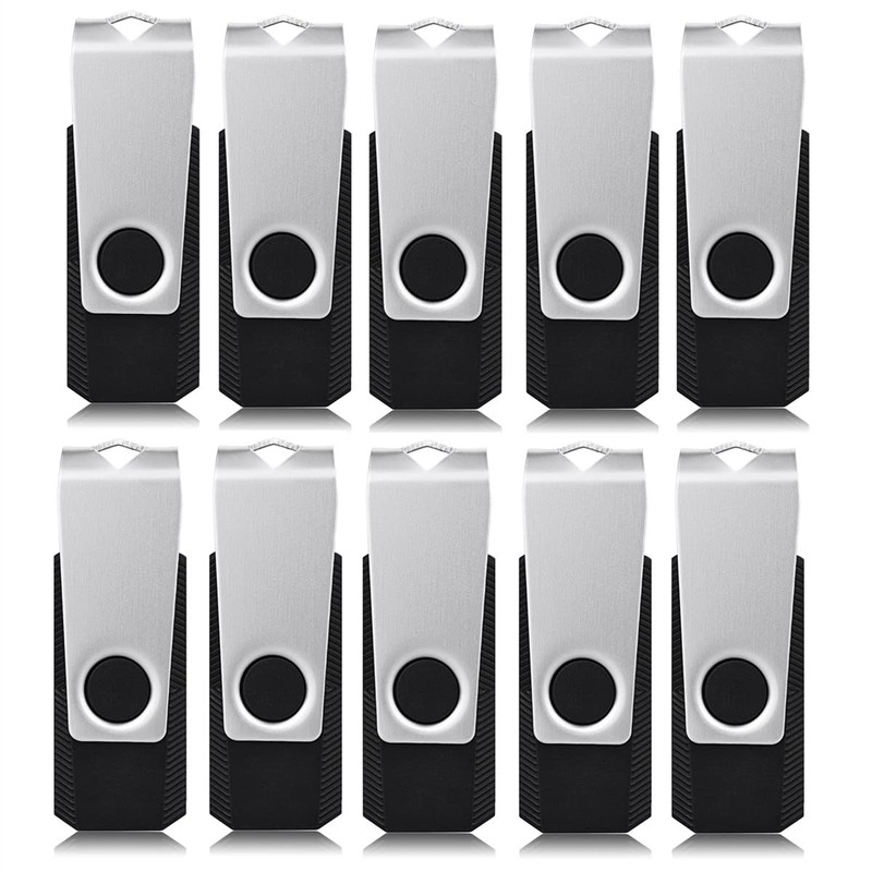 K&ZZ USB Stick 16GB 10 Pack, 16 GB USB Flash