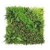 COARBOR 1 Pack 40" x 40" Artificial Boxwood 3D Panels