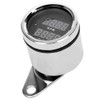 DC 12V Universal Motorcycle Tachometer Time Clock Gauge LED Digital