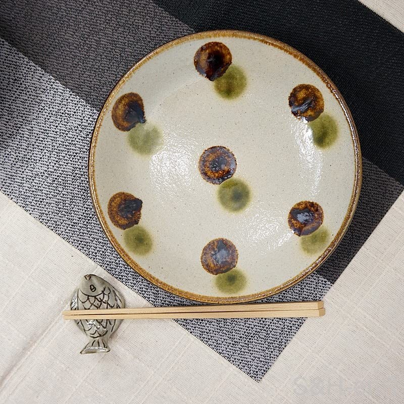 Yachimun 7 Inch Plate, Dotted Candy x Augusuya | Stylish