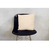 Encasa Homes Chenille Cushion Covers 2 pcs Set - Natural