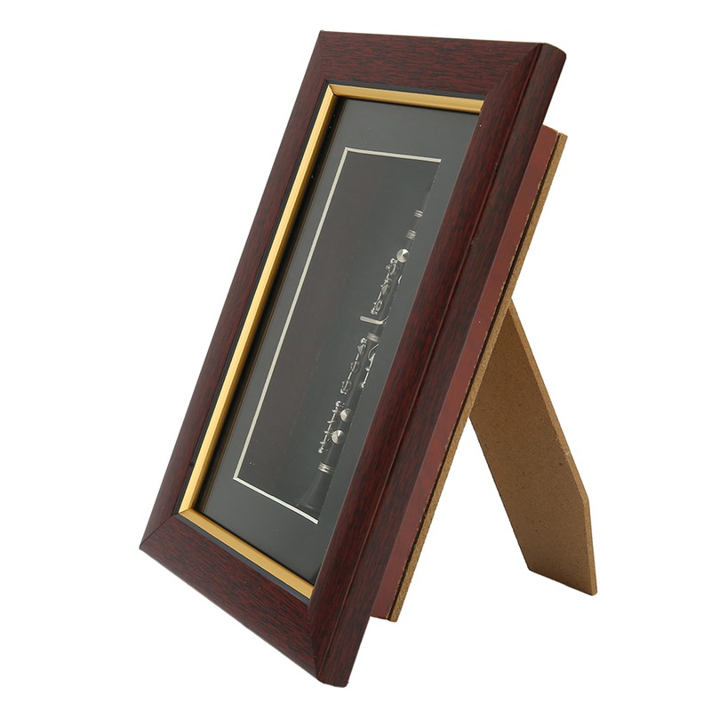 Miniature Flute Exquisite Color Photo Frame Packed Elegant Durable Mini
