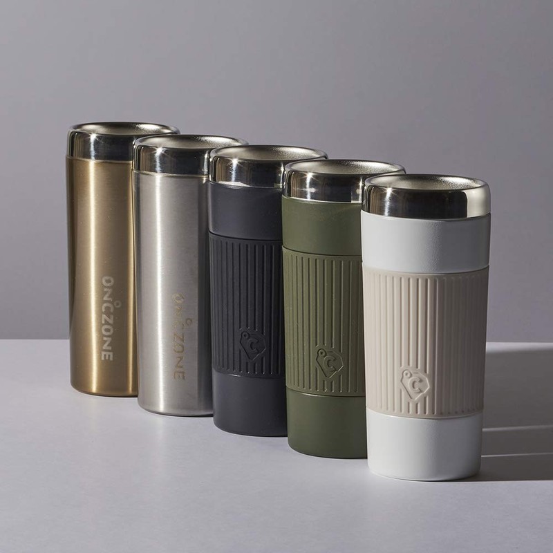 Doshisha ON℃ZONE Low-freezing Tumbler, 9.2 fl oz (260 ml), Silver
