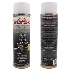 Blysk Oven & Grill Cleaner (2pack) heavy duty, fast penetrating, concentrated cleaner, oil & grease remover