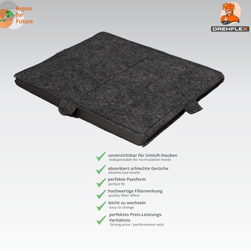 DREHFLEX - AK112 - Carbon Filter / Activated Carbon Filter