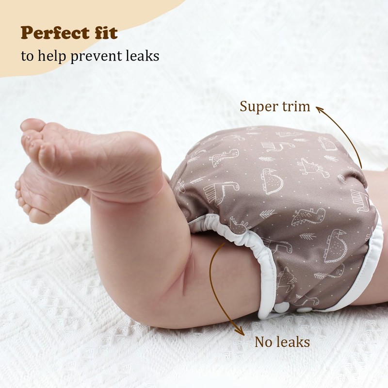 Mama Koala Fundas reutilizables para pañales de tela ajustables con