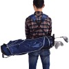GoPlus Golf Stand Cart Bag Clubs W/ 4 Way Divider
