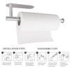 Paper Towel Holders for Kitchen,Paper Towels Bulk- Self-Adhesive Under Cabinet,Both
