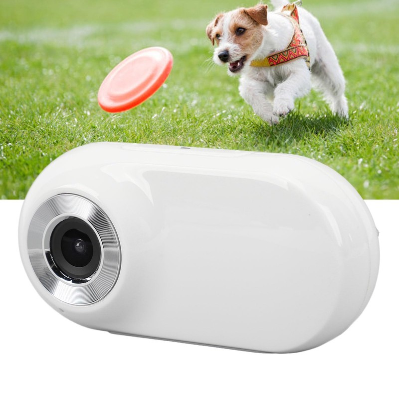 1080P HD Pet Collar Camera, Compact Dog Tracker with Video