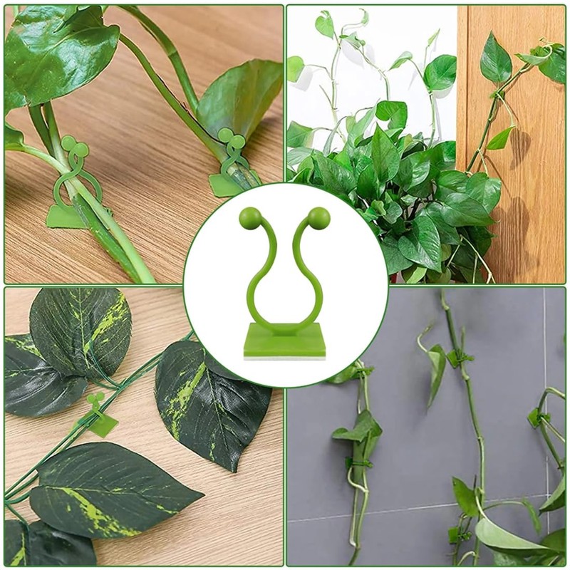 QIBZI 50 Pcs Leaf Shaped Clips + 20 Pieces Large