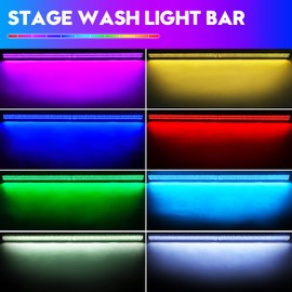 LED Wall Washer Light, 336 LEDs 70W RGB DJ Lights Bar Stage Light Support DMX & RDM Control Dj Party Lights for Indoor Outdoor Disco Party Church Birthday Bar Wedding