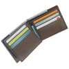 Wallet for Men-Genuine Leather RFID Blocking Bifold Wallet Black With
