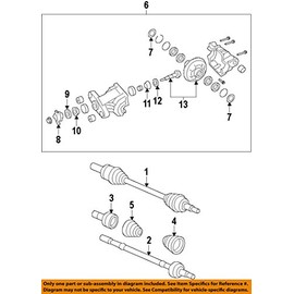 General Motors 92230580, Axle Shaft Seal
