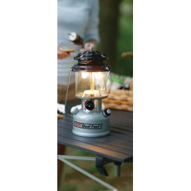 Coleman Premium Dual Fuel Lantern with Carry Case, Portable Lantern with Adjustable Brightness Includes Handle, Mantles, Filter Funnel, and Carry Case; Great for Camping, Power Outages, & Emergencies