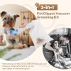 Miuguyo 2-in-1 Dog Clipper & Dog Hair Vacuum Low Noise