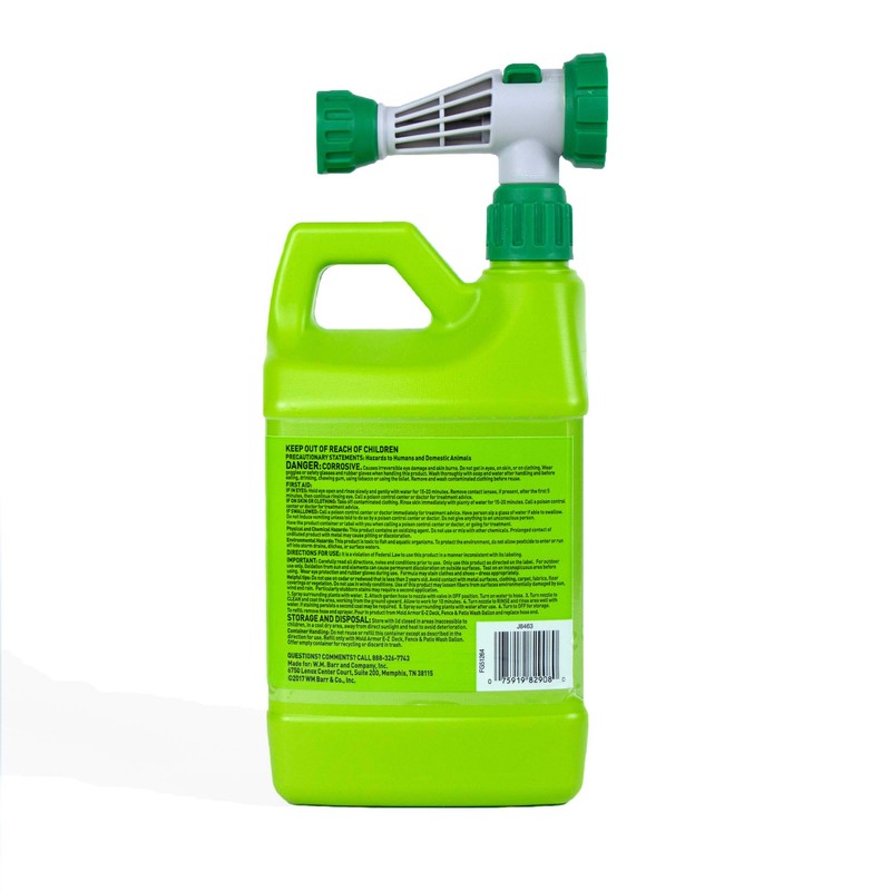 Mold Armor E-Z Deck, Fence and Patio Wash, 64 oz.,