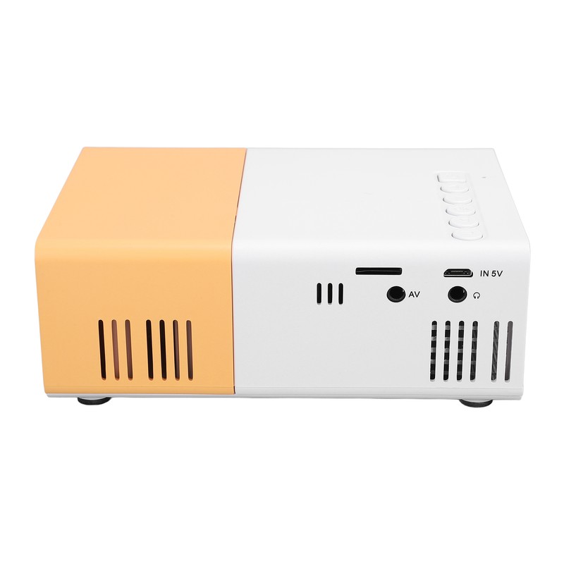 Small Projector 600ASIN Remote Control Portable Movie Projector with USB