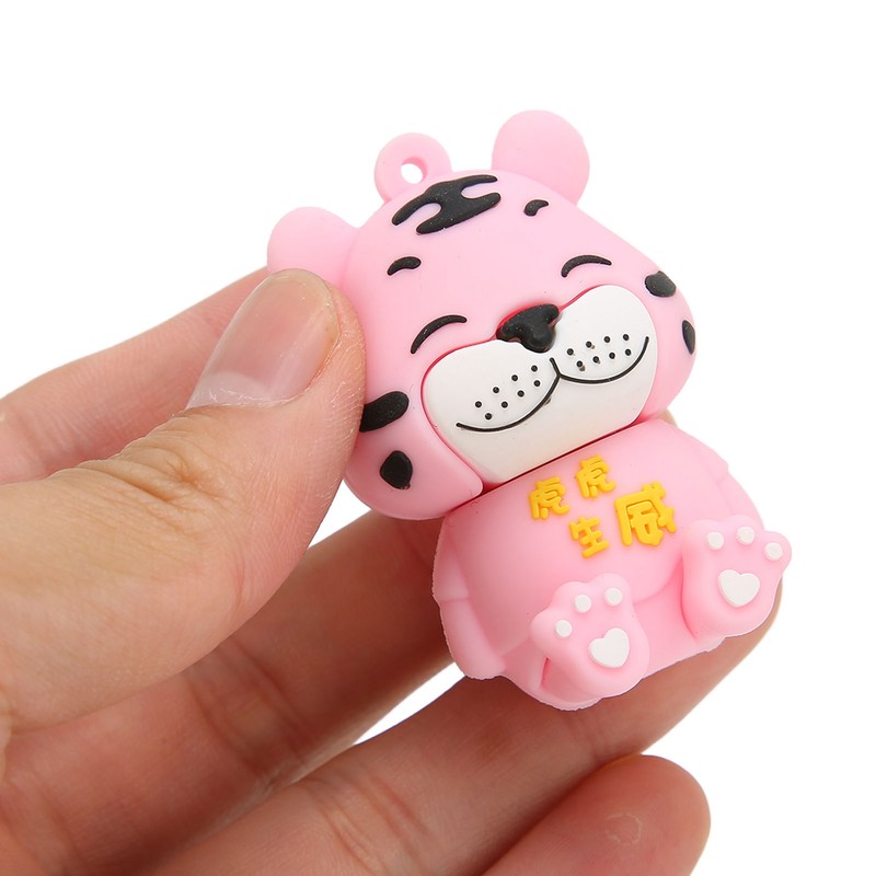 Flash Drive Tiger Appearance Ultra Stable Technology Flexible Glue U