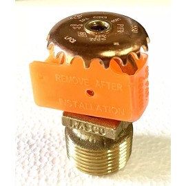 Reliable 200*F 3/4" NPT Brass Upright Quick Respinse Sprinkler Head K=8.0 Reliable F1FR