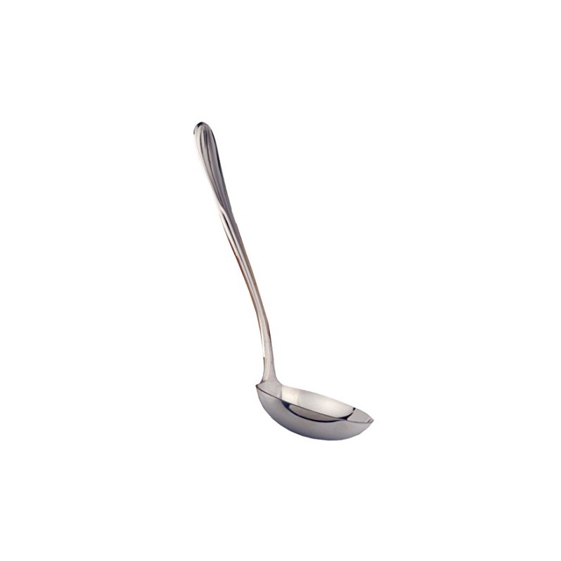 RSVP International Endurance Flatware Collection Stainless Steel, Dishwasher Safe, Ladle